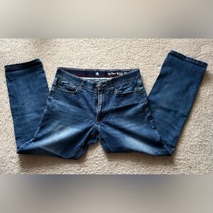 Nat Nast Men's Relaxed Blue Jeans Stretch Medium Wash Straight Fit Bloke Core